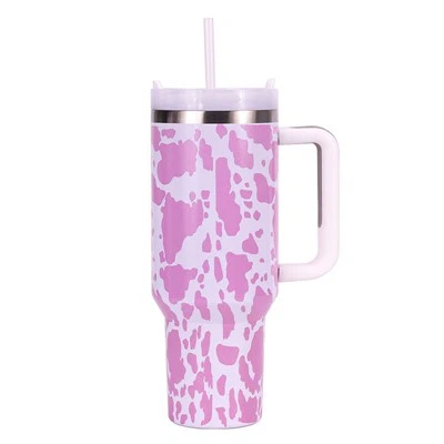 3D εκτύπωση πλήρους κούπα από ανοξείδωτο χάλυβα με λαβή 40oz